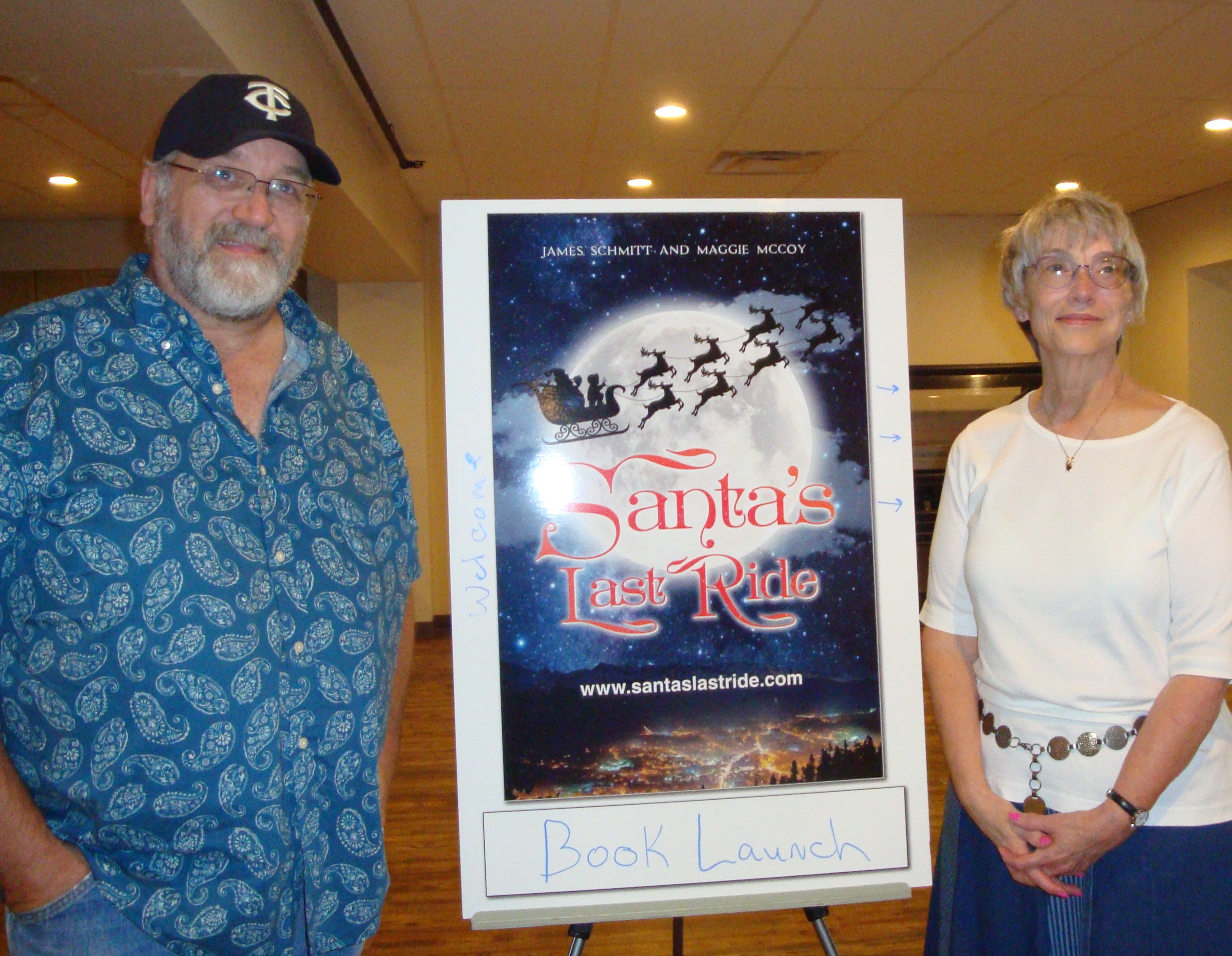 Authors Maggie McCoy and Jim Schmitt